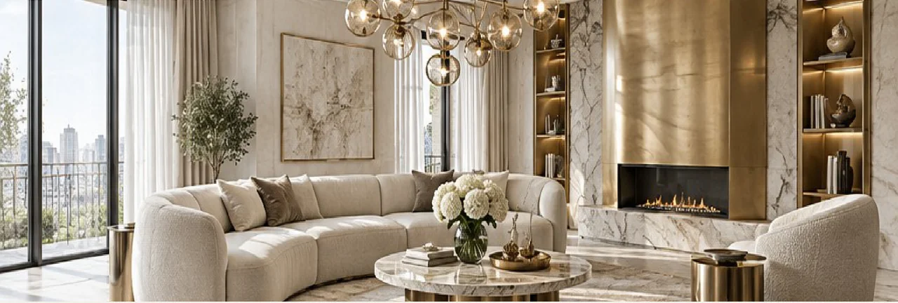 Contemporary Luxury interior design visualisation