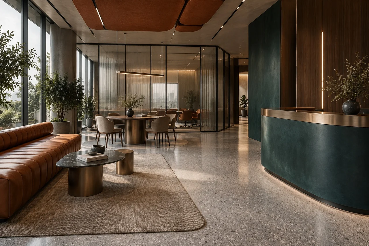 Signature Office Concept interior design visualisation