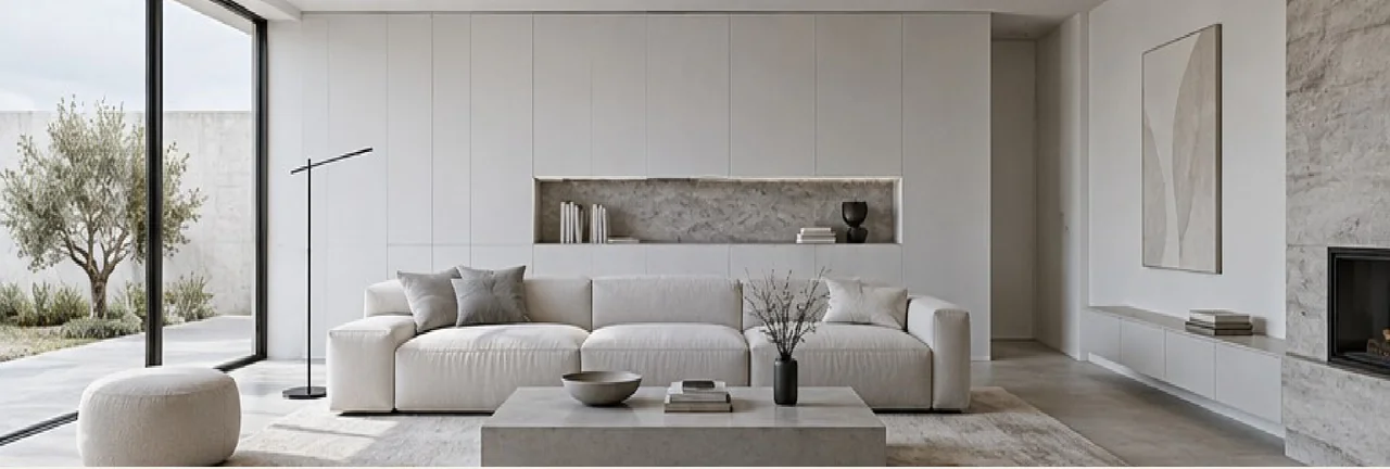 Modern Minimalist interior design visualisation